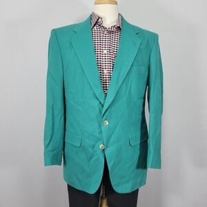 New Castle York Men's Sport Coat‎ Blazer Two Button Mint Solid Size 42R